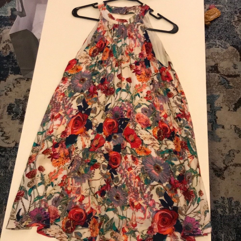 Floral printed dress